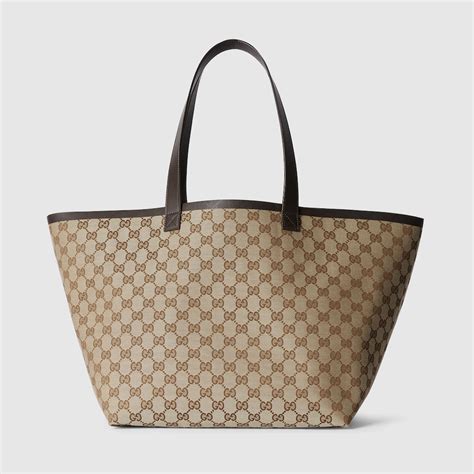 tuta gucci beige|Gucci Totissima large tote bag .